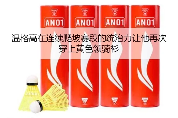温格高在连续爬坡赛段的统治力让他再次穿上黄色领骑衫